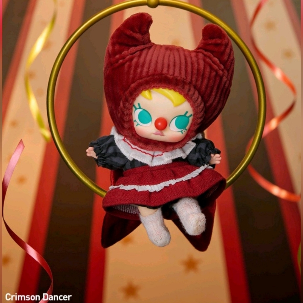 POP MART WHY SO SERIOUS MOLLU Crimson Dancer Doll with Red Outfit